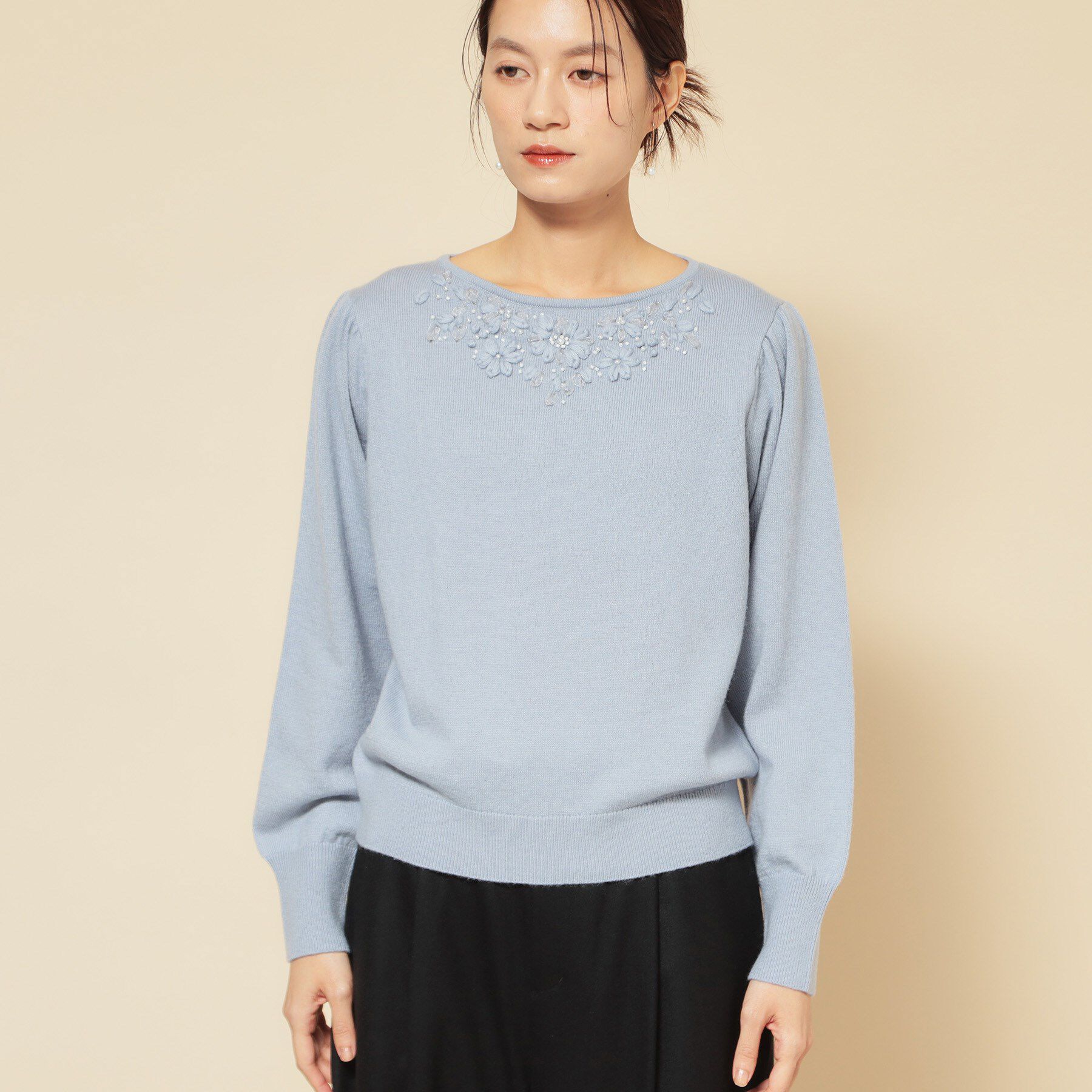 SunaUna「【上品/華やか】クラフトニット」|ニット・セーター|