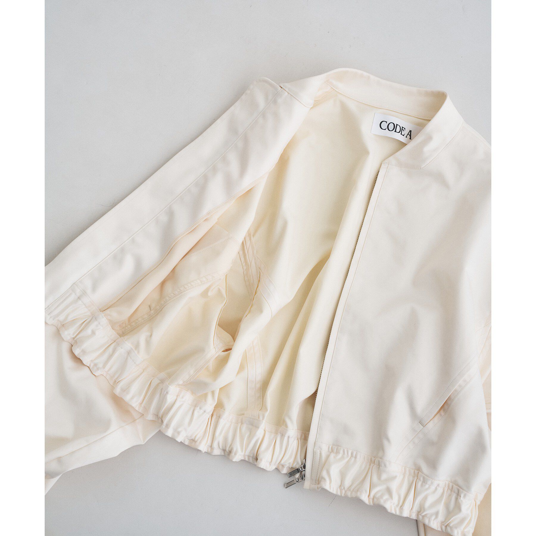 CODE A「satin bomber jacket」|ブルゾン・スタジャン|