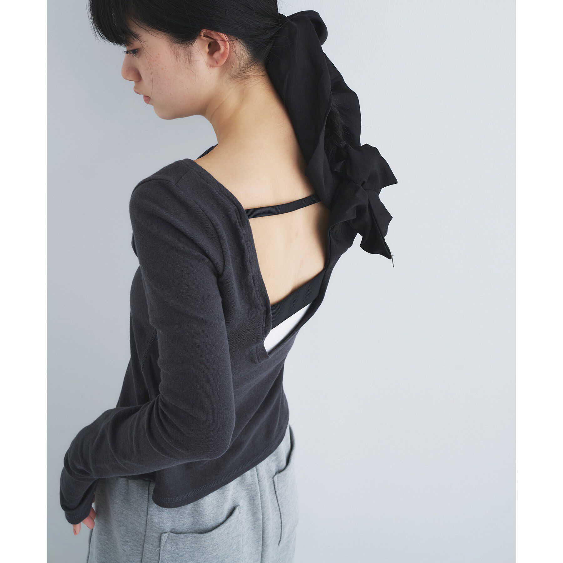 CODE A「backline elastic pullover」|Tシャツ・カットソー|