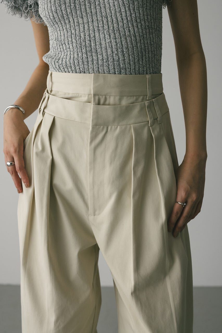 STYLEMIXER「ウエストレイヤーワイドチノパンツ」|その他|