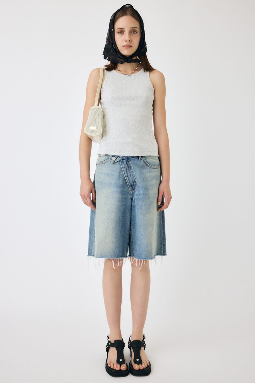 MOUSSY「LACE DOCKING タンクトップ」|タンクトップ|