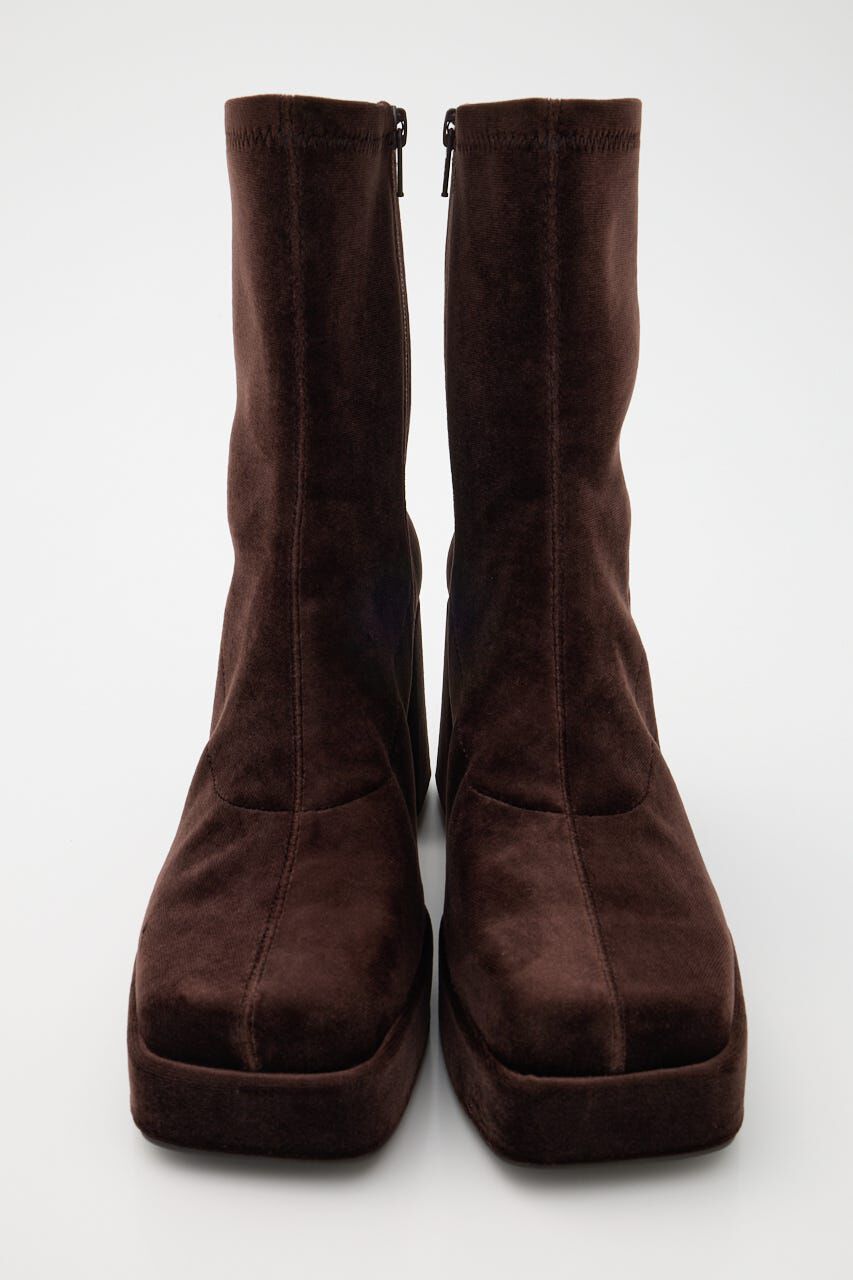 MOUSSY「STRETCH BLOCK HEEL ブーツ」|その他|