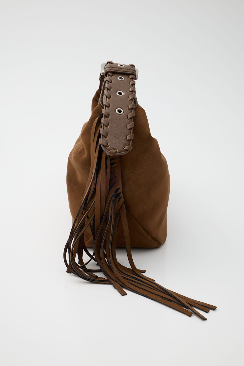 MOUSSY「SLOUCHY FRINGE トートバッグ」|その他|