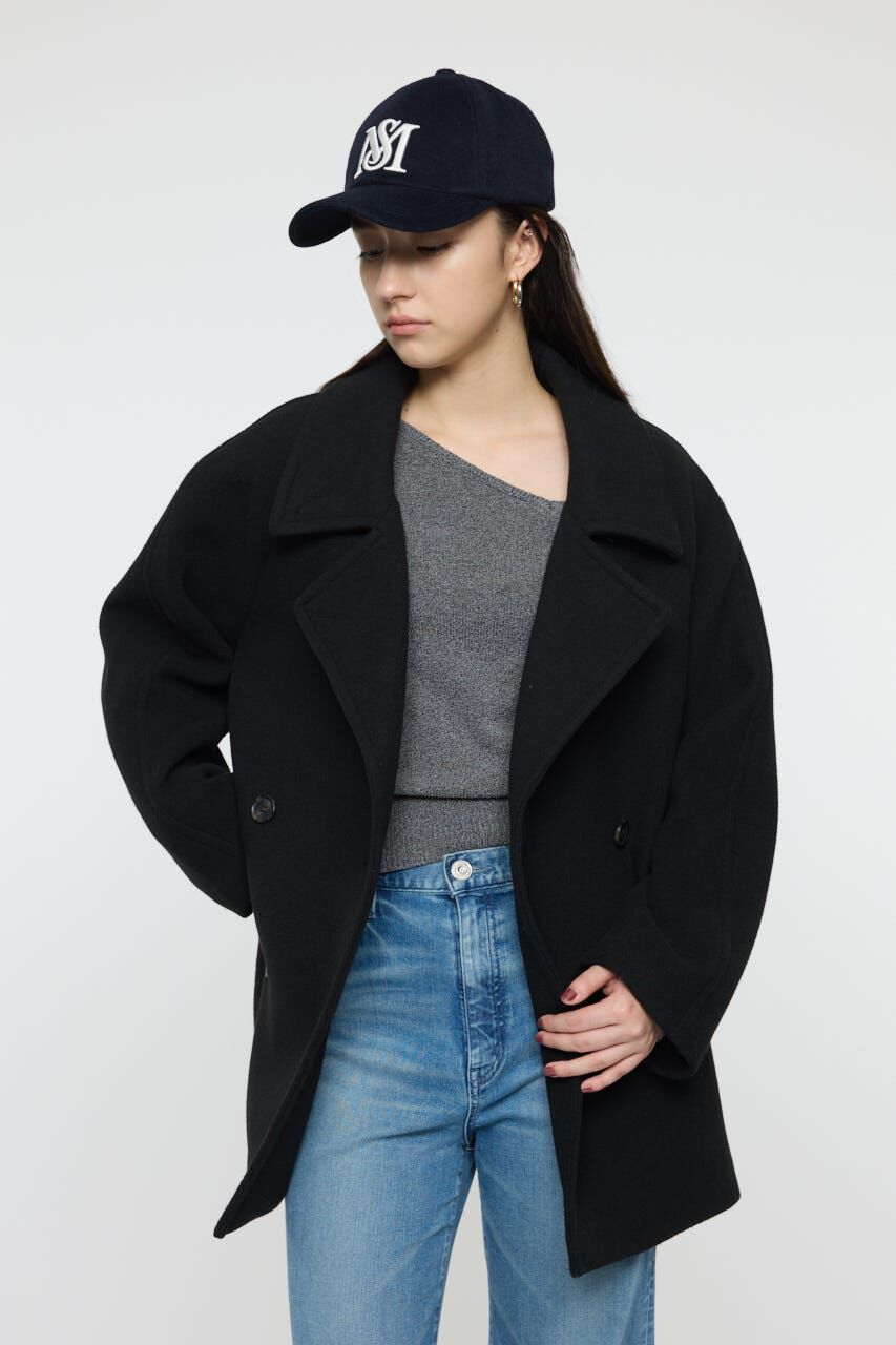 MOUSSY「DOUBLE BREASTED MID コート」|その他|