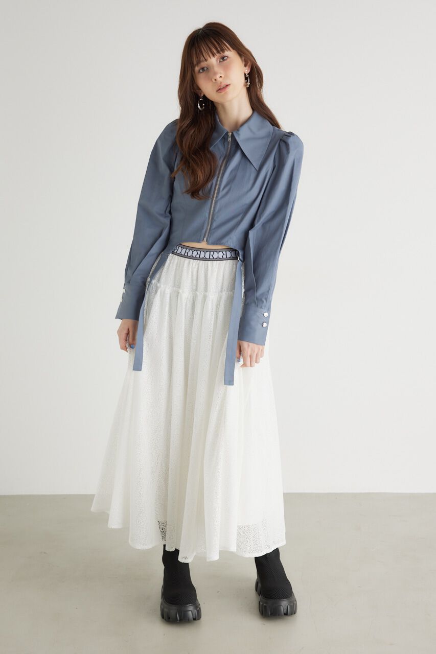 rienda「ゴムBELTJ/Wフレア SK」|スカート|