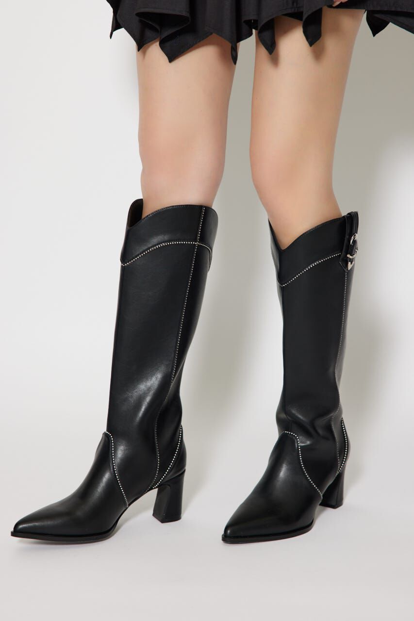 rienda「スタッズウエスタンブーツ」|その他|