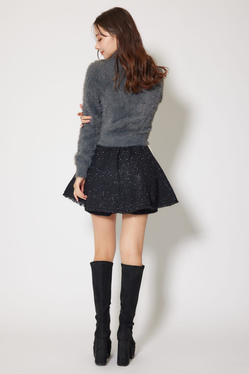 rienda「ボタニカルRロゴニットトップス」|ニット・セーター|