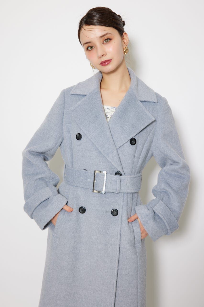 rienda「ダブルカラーシェイプドチェスターコート」|その他|