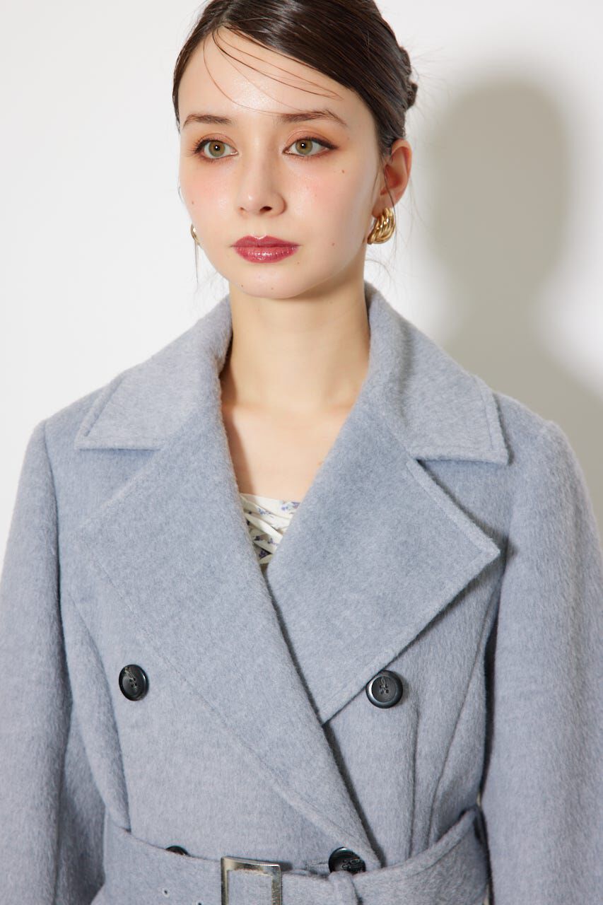 rienda「ダブルカラーシェイプドチェスターコート」|その他|