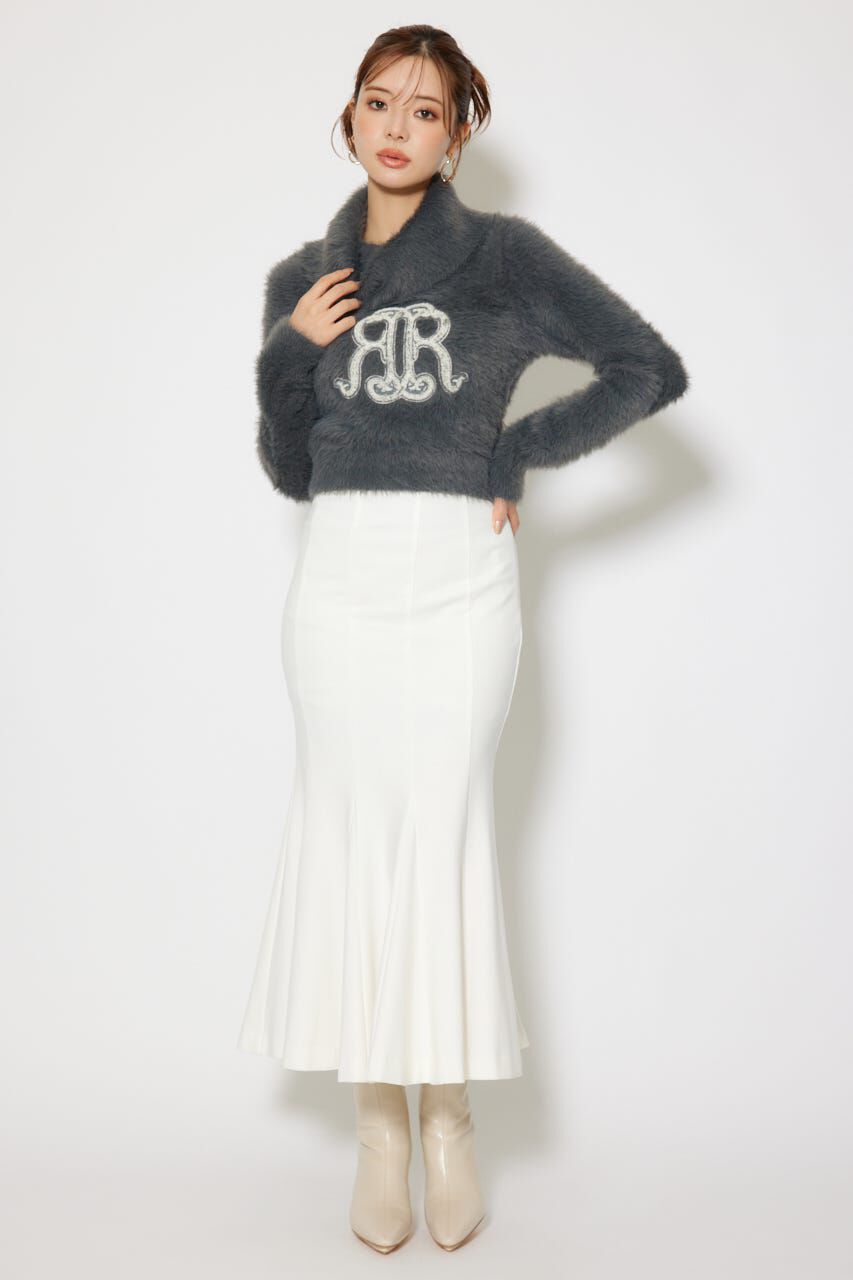 rienda「バックレースアップデザインマーメイドスカート」|スカート|