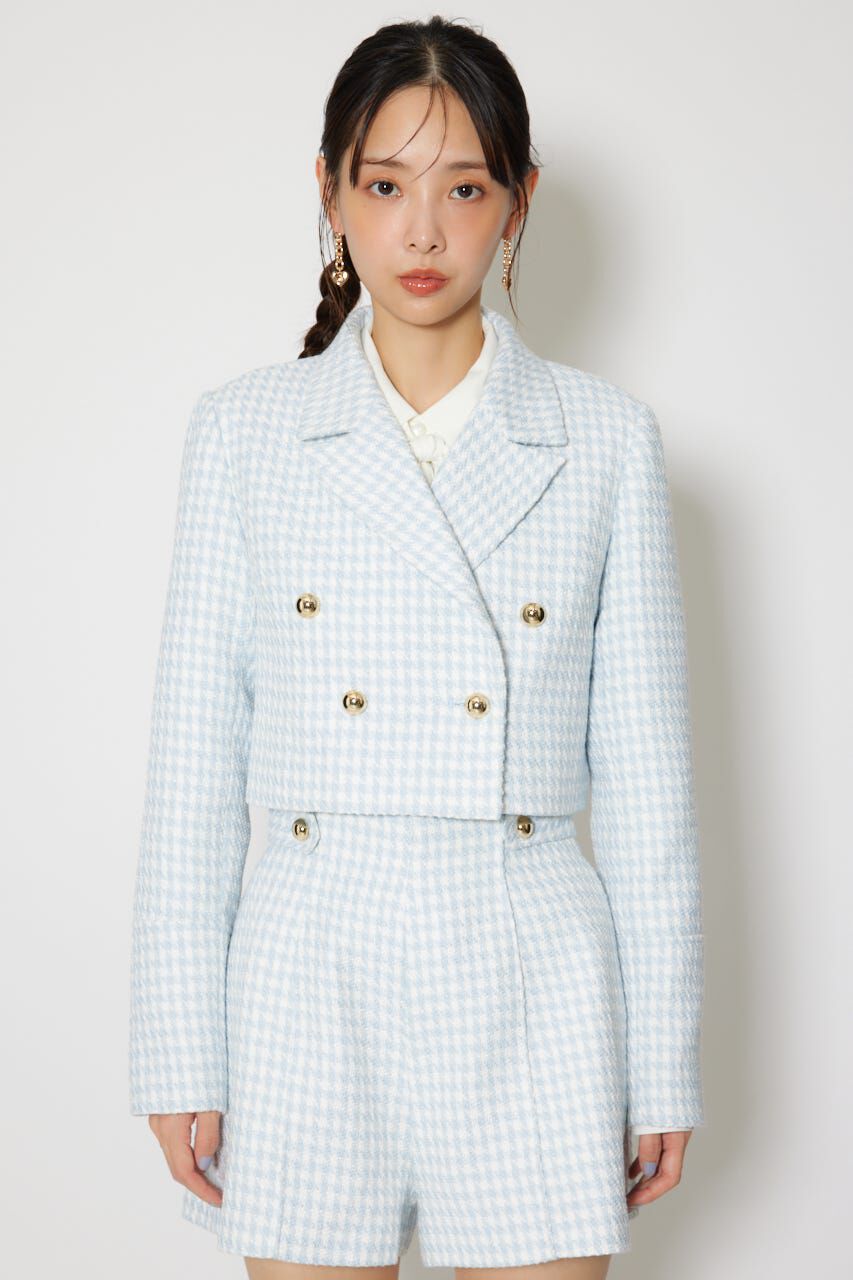 rienda「ツイードショートジャケット」|その他|