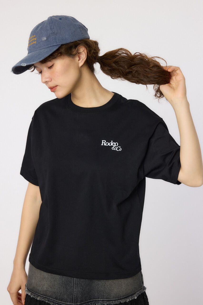 RODEO CROWNS「Flower Logo Embroidery Tシャツ」|Tシャツ・カットソー|