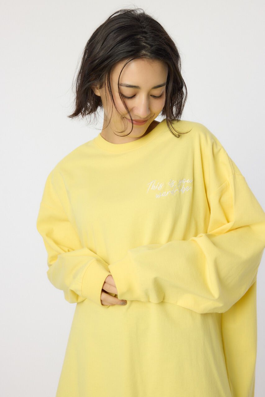 RODEO CROWNS「BACK SKETCH LOGO ロングTシャツ」|Tシャツ・カットソー|