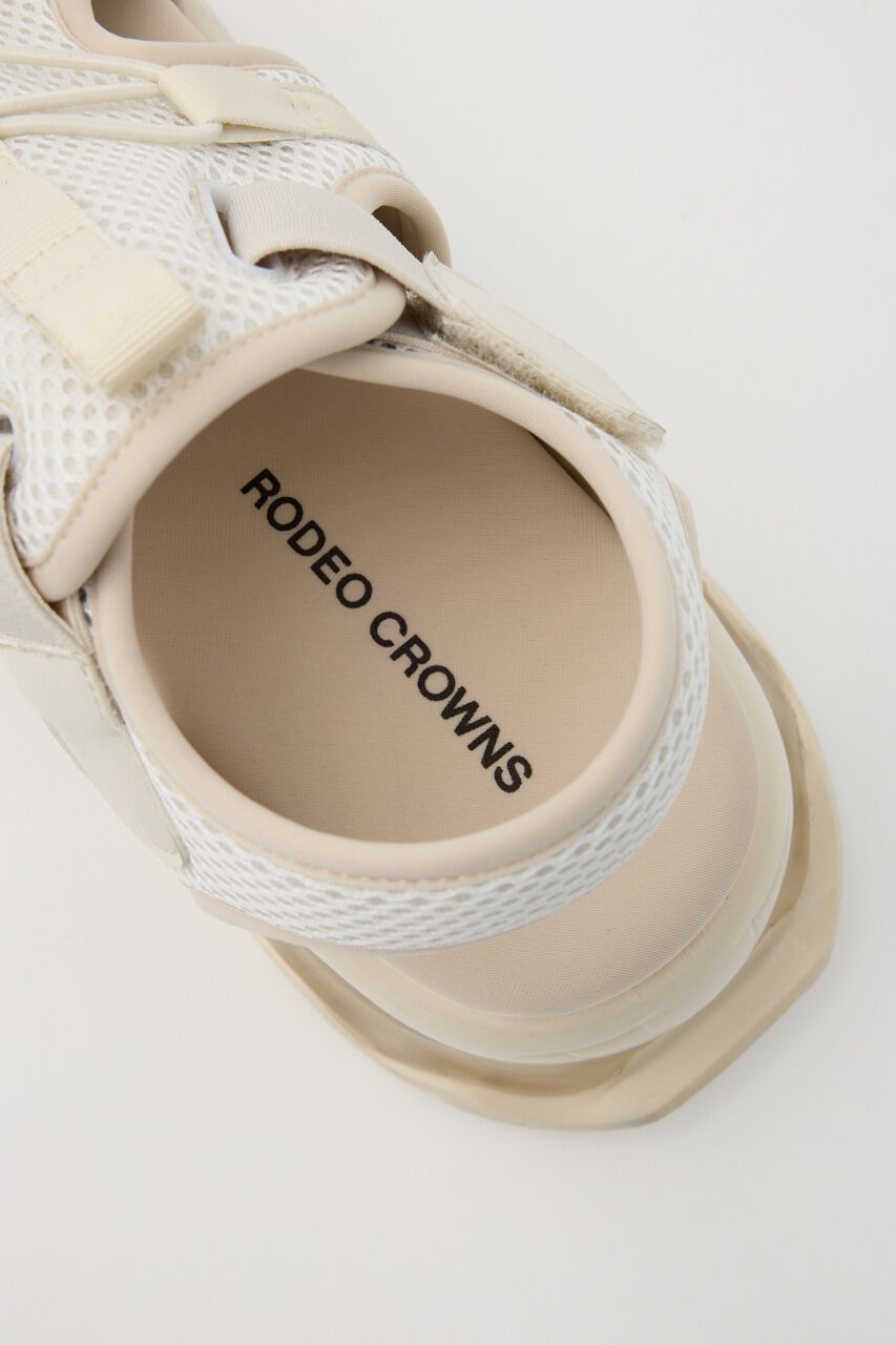 RODEO CROWNS「クリアソール ボリュームサンダル」|サンダル|