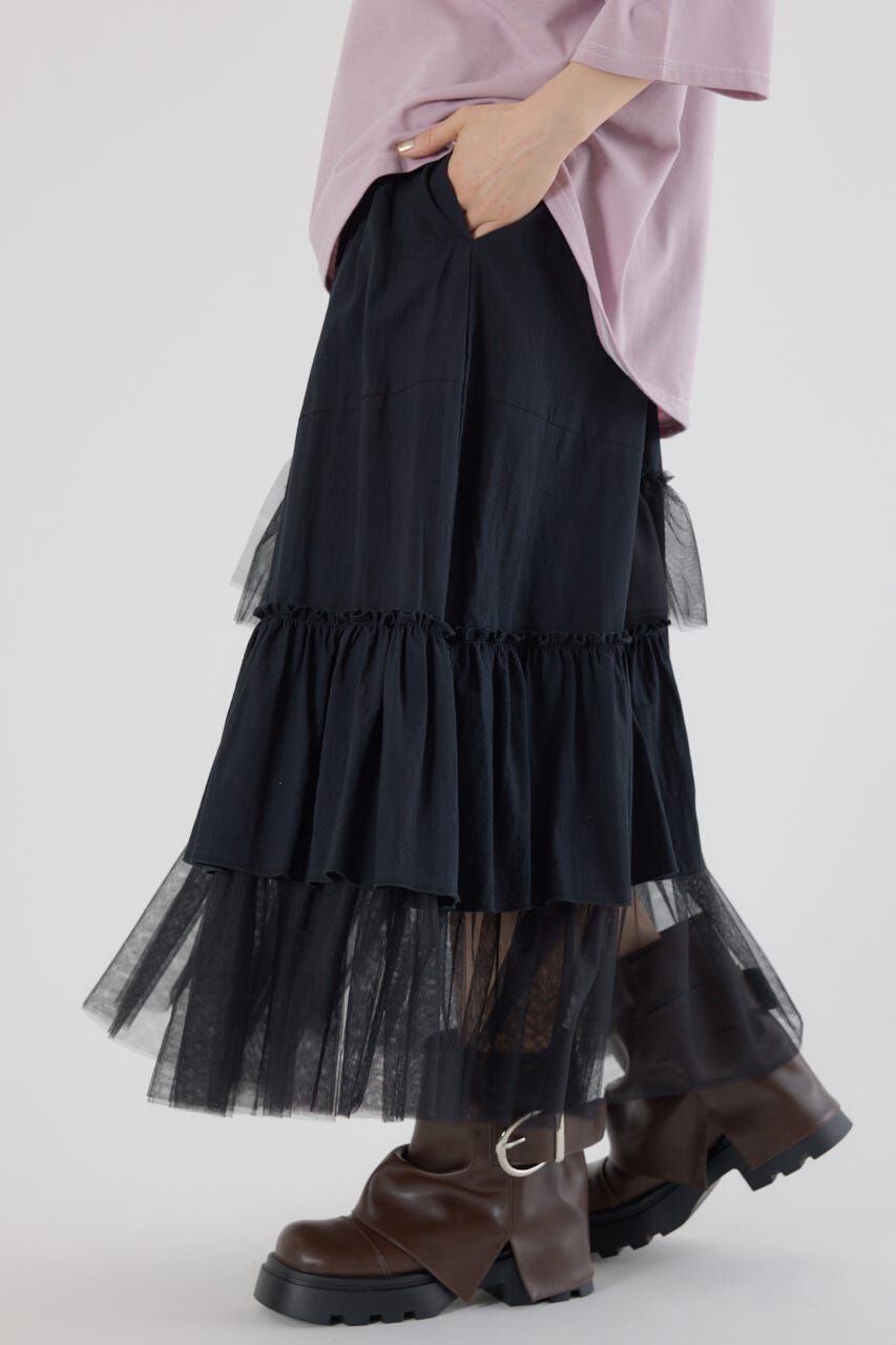 RODEO CROWNS「ランダムティアードスカート」|スカート|