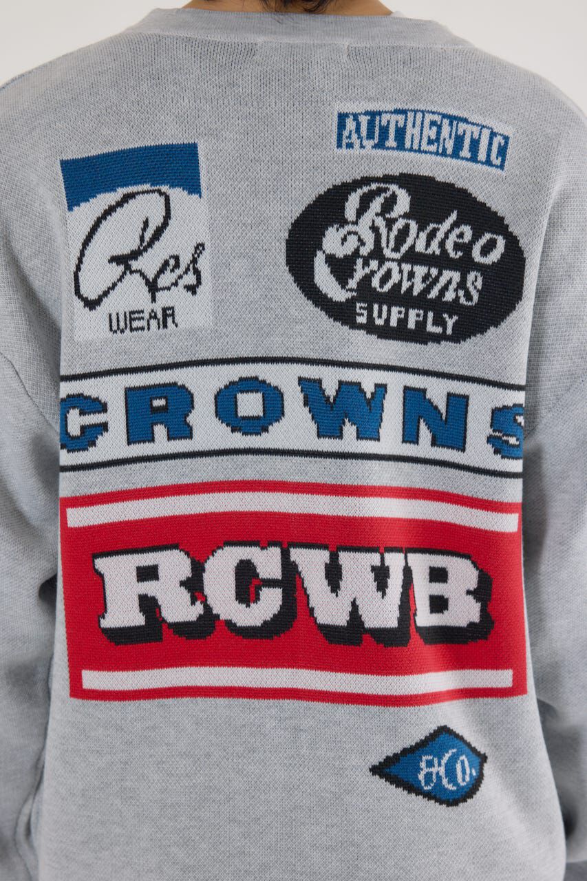 RODEO CROWNS「SIGNSニットカーディガン」|カーディガン|