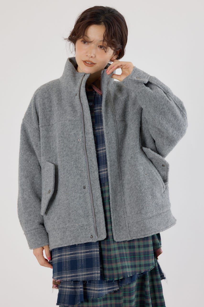 RODEO CROWNS「スライバービックブルゾン」|ブルゾン・スタジャン|