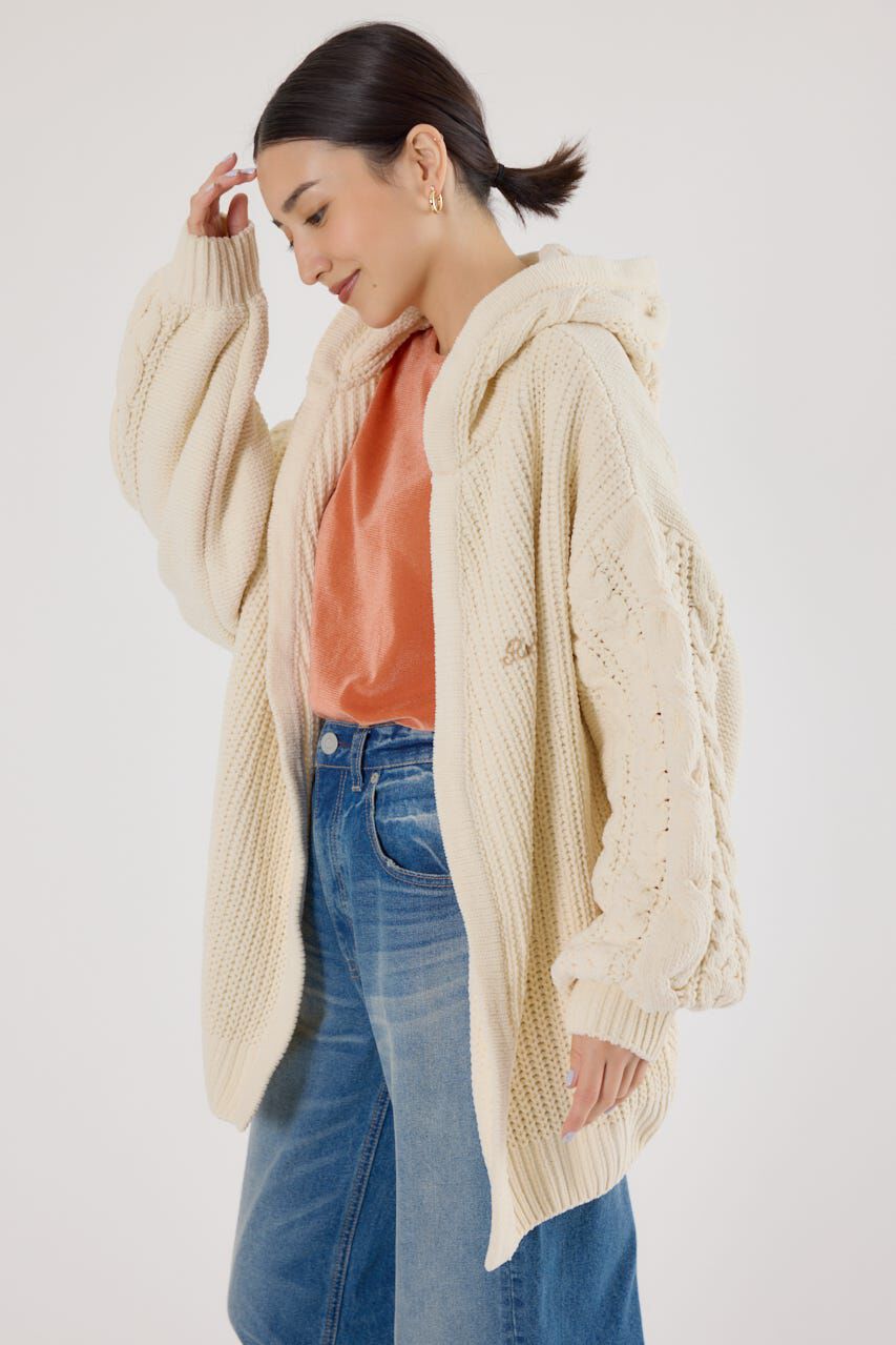 RODEO CROWNS「モールニットトッパーカーディガン」|カーディガン|