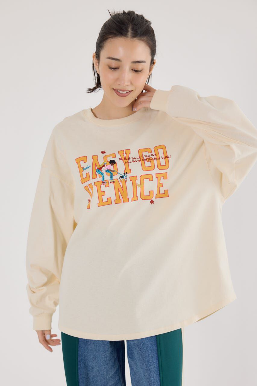 RODEO CROWNS「embroidery collegeロング Tシャツ」|Tシャツ・カットソー|IVOY3