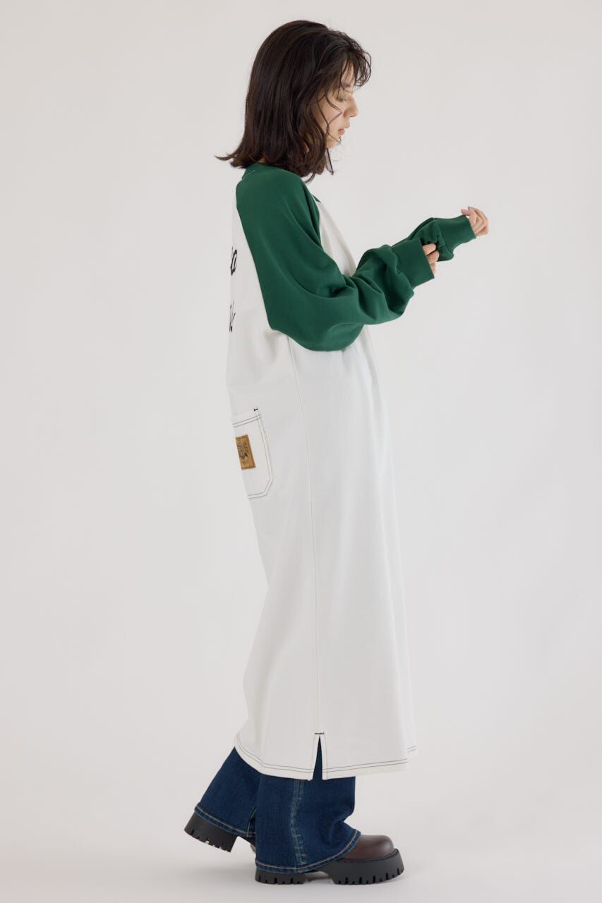 RODEO CROWNS「ラグランカラーステッチワンピース」|ワンピース|