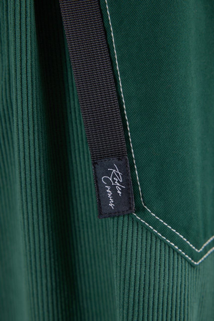 RODEO CROWNS「テープベルト異素材切替カーゴスカート」|スカート|