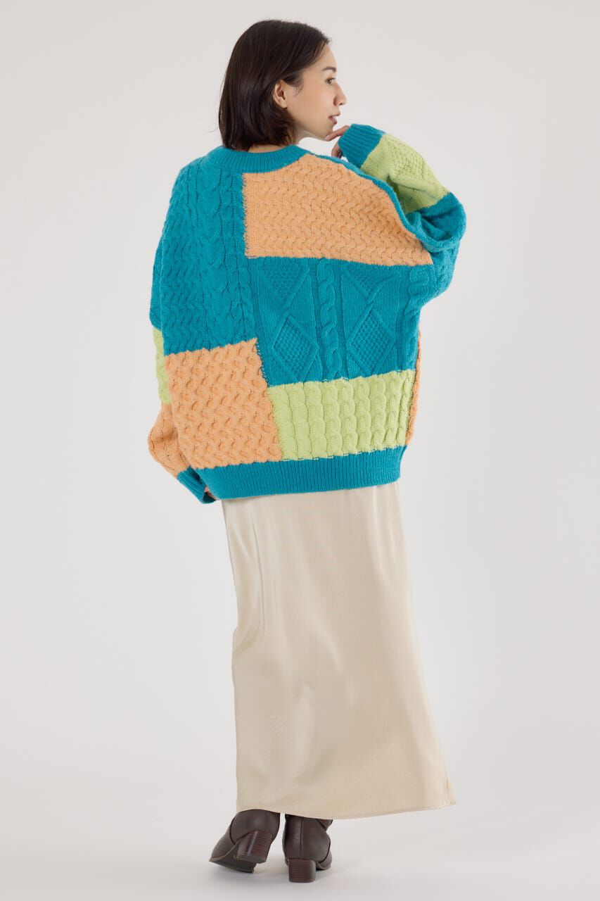 RODEO CROWNS「カスタムケーブルニット」|ニット・セーター|