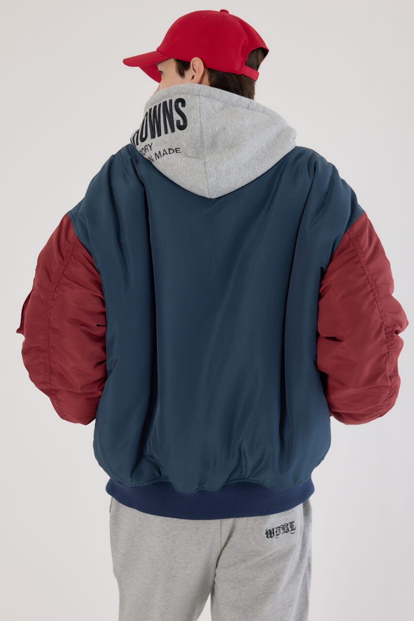 RODEO CROWNS「フーディーMA-1」|ブルゾン・スタジャン|