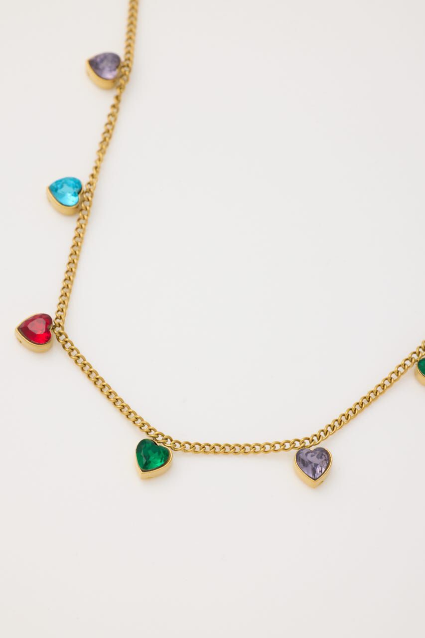 RODEO CROWNS「ハートストーンネックレス」|ネックレス|