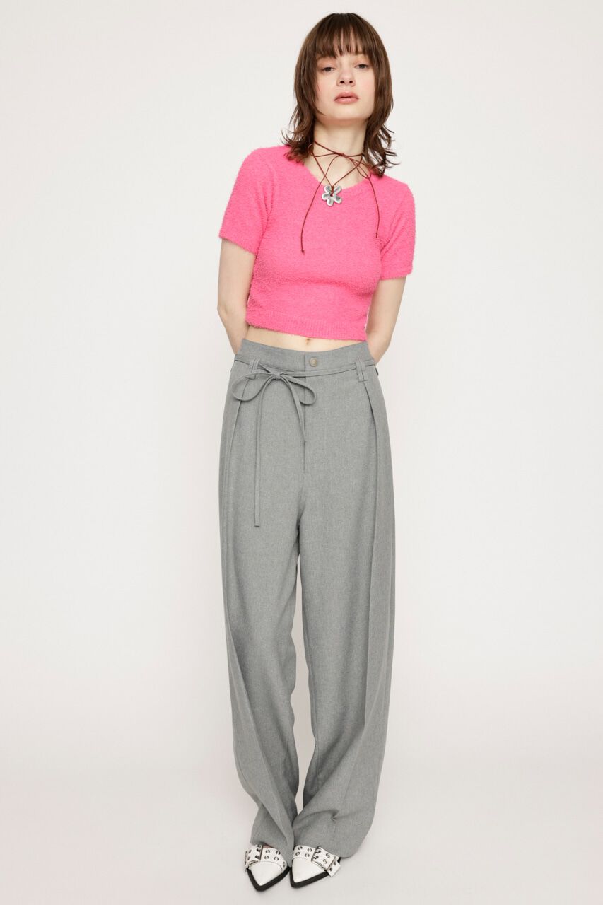 SLY「WAIST TIE STRAIGHT WIDE パンツ」|その他|