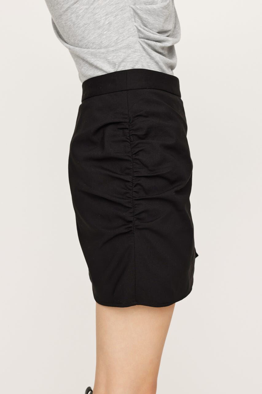 SLY「GATHER RIBBON WRAP ショートスカート」|スカート|