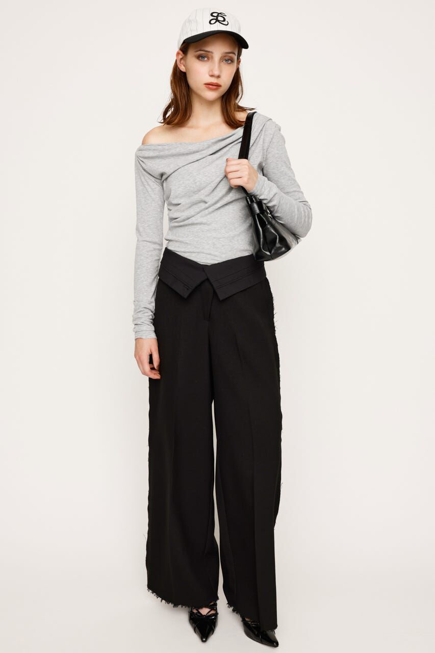 SLY「2WAY CUT OUT MANNISH パンツ」|その他|