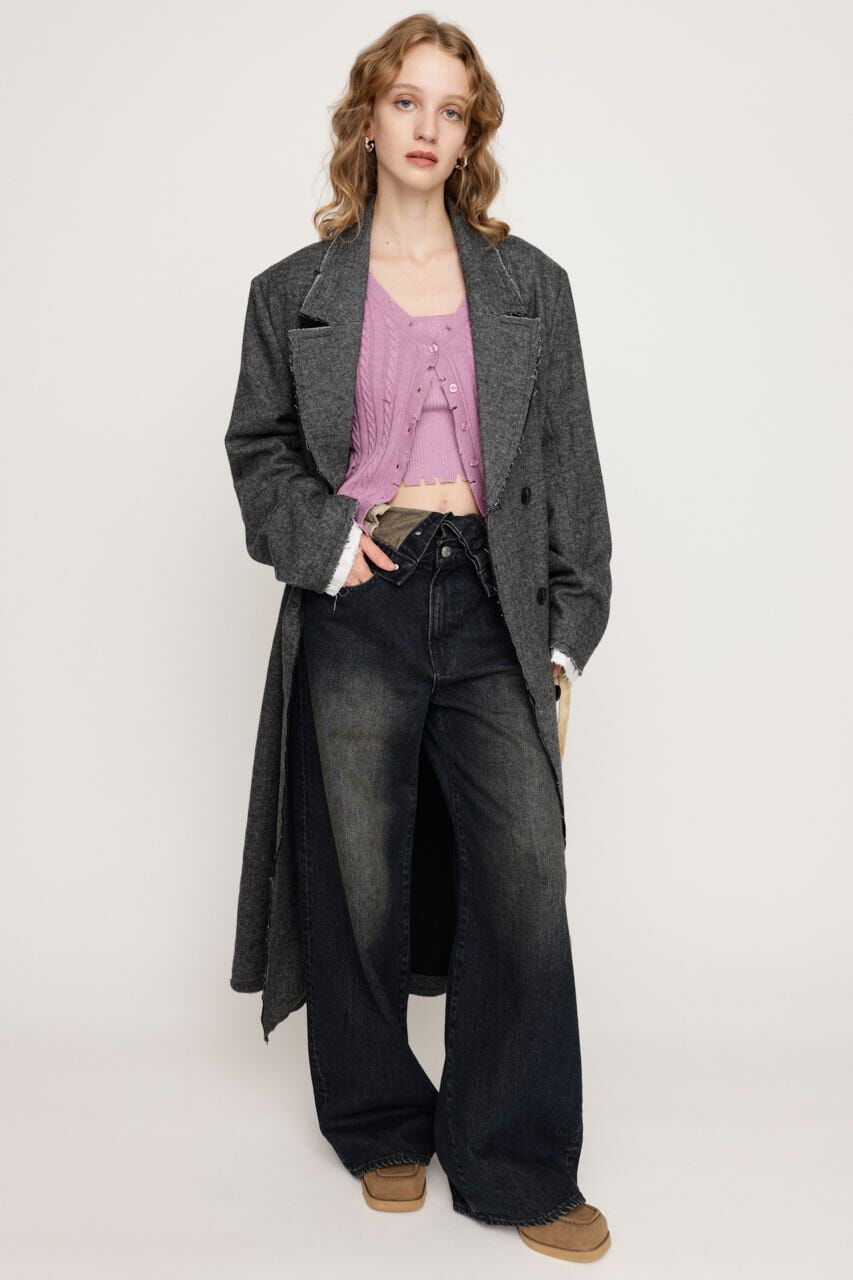 SLY「CUT OFF LONG コート」|その他|