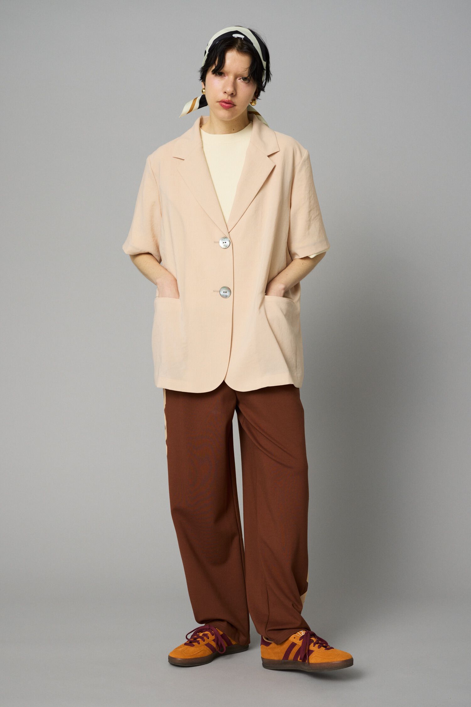 HeRIN.CYE「Over size half  jacket」|その他|