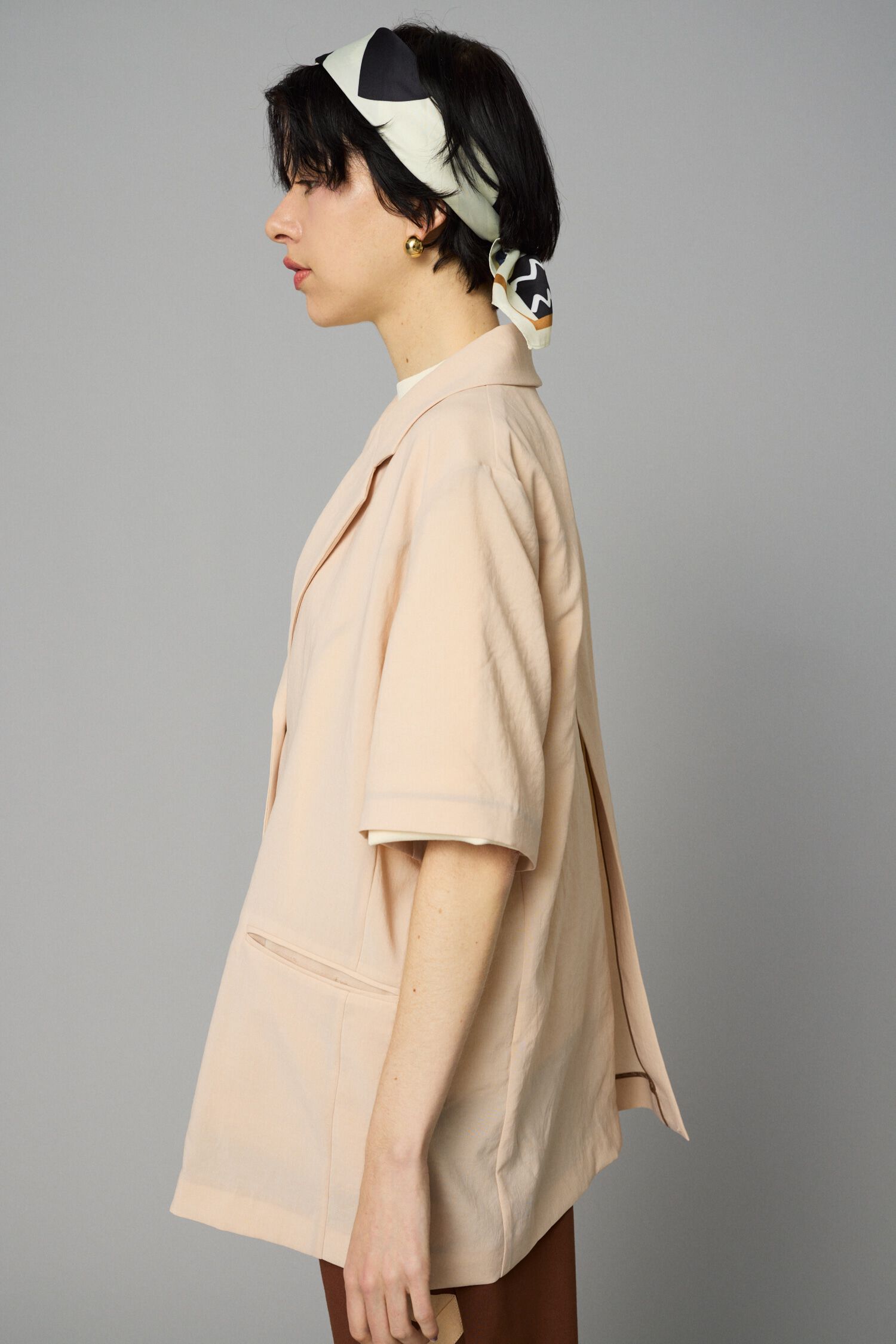 HeRIN.CYE「Over size half  jacket」|その他|