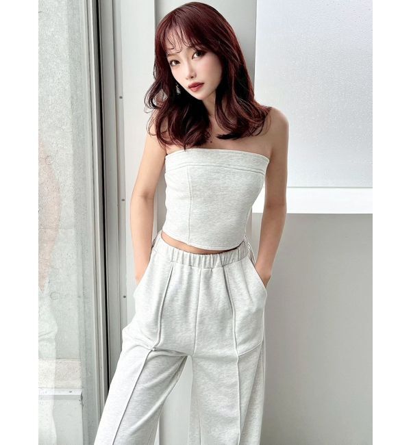 RESEXXY「スウェットベアトップス【セットアップ着用可能】」|キャミソール|