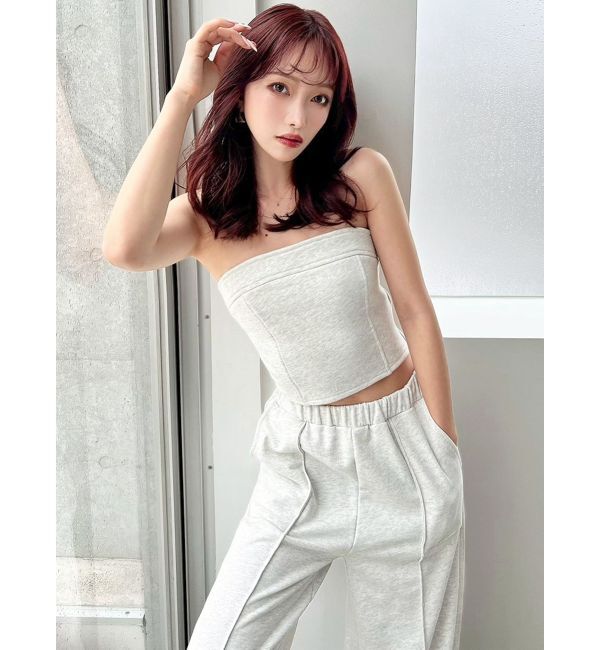 RESEXXY「スウェットベアトップス【セットアップ着用可能】」|キャミソール|