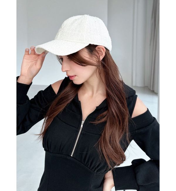 RESEXXY「【NEWERA】ツイードキャップ」|キャップ・キャスケット|