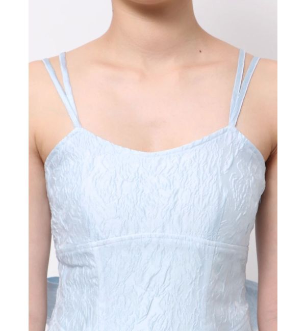 dazzlin「バックリボンジャカードキャミワンピース」|ワンピース|