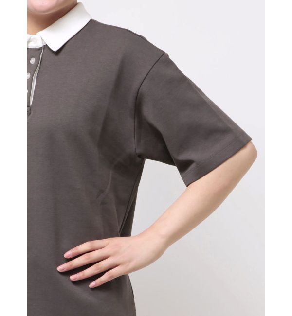 dazzlin「ラガーオーバーシャツ」|ポロシャツ|