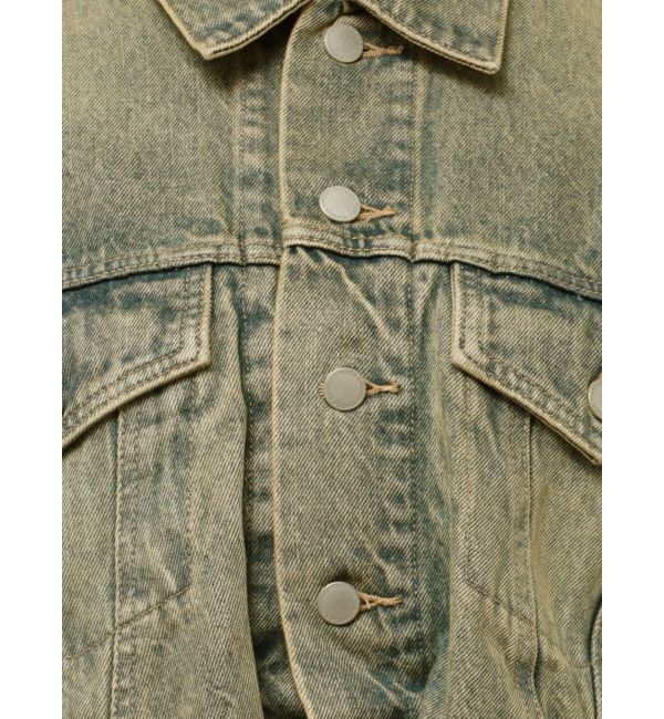 EMODA「バルーンコンパクトデニムブルゾン」|ブルゾン・スタジャン|