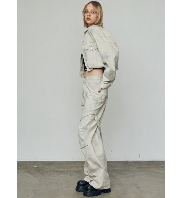 EMODA「バルーンコンパクトデニムブルゾン」|ブルゾン・スタジャン|