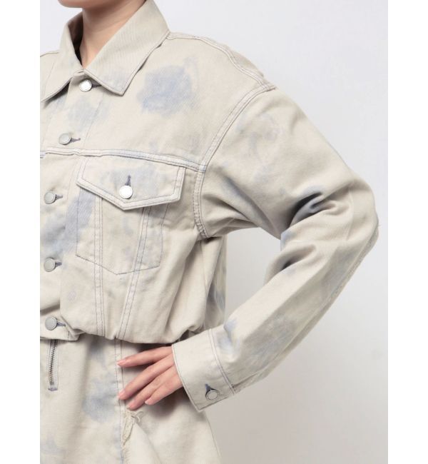 EMODA「バルーンコンパクトデニムブルゾン」|ブルゾン・スタジャン|