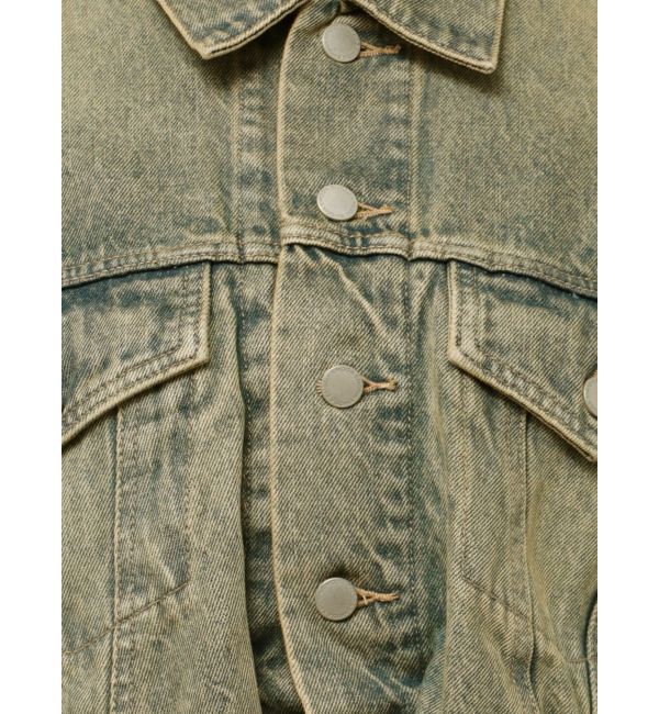 EMODA「バルーンコンパクトデニムブルゾン」|ブルゾン・スタジャン|