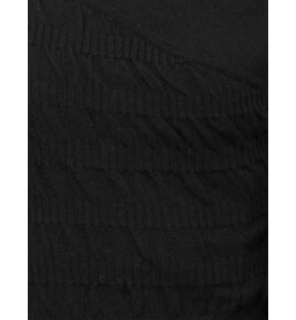 EMODA「アシンメトリークロスニット」|ニット・セーター|