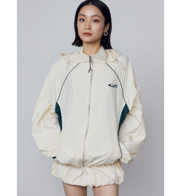 EMODA「ナイロンジップアップブルゾン」|ブルゾン・スタジャン|