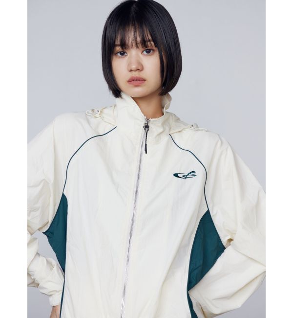 EMODA「ナイロンジップアップブルゾン」|ブルゾン・スタジャン|