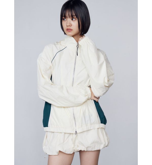 EMODA「ナイロンジップアップブルゾン」|ブルゾン・スタジャン|