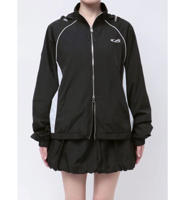 EMODA「ナイロンジップアップブルゾン」|ブルゾン・スタジャン|