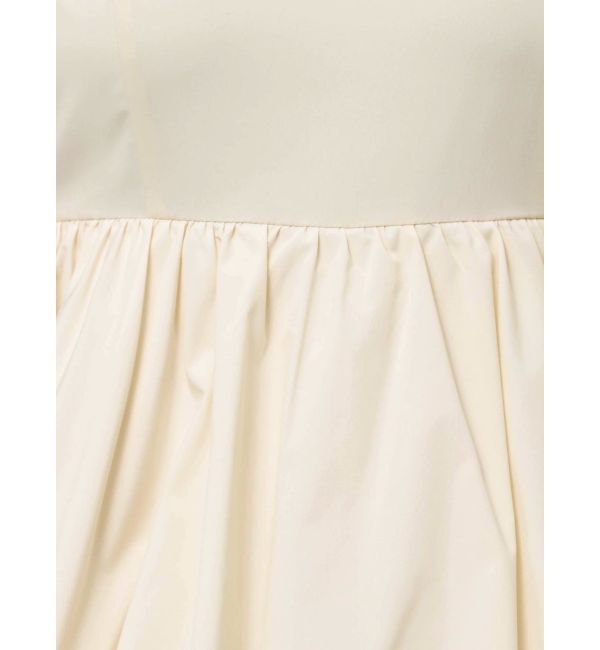 MERCURYDUO「タフタバルーンペプラムロンパース」|オールインワン|