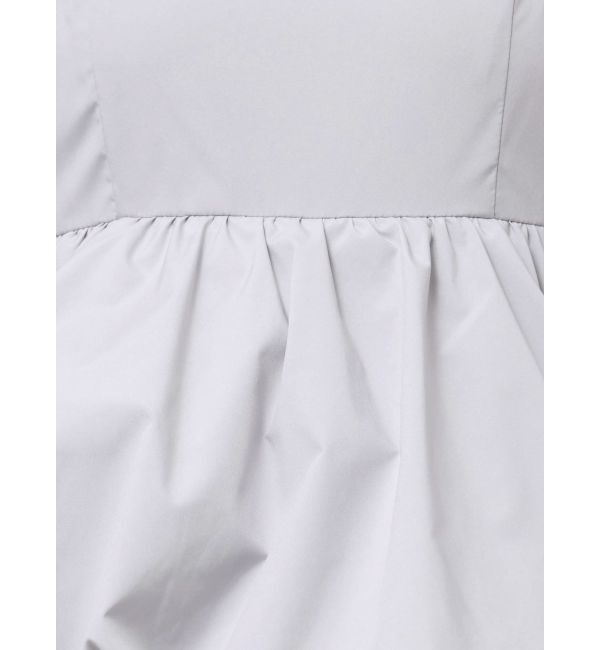 MERCURYDUO「タフタバルーンペプラムロンパース」|オールインワン|